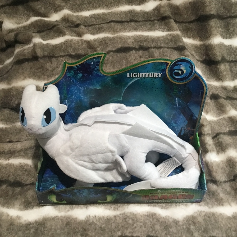 White Dragon stuffed toy